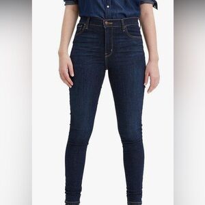 Levi’s 720 high rise super skinny dark wash jean Sz 18w